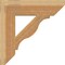 Ekena Millwork Funston Slat Rough Sawn Bracket, Western Red Cedar, 6"W x 26"D x 26"H BKT06X26X26FST06RWR - alternate 4